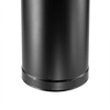 DuraVent DVL 6DVL-48 6'' Galvanized Steel/Stainless Steel Double Wall Wood Burning Stove Pipe Connector to Vent Smoke or Exhaust, Black - 3 of 4