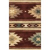 Alora Decor Ryder Southwest Geometric Rug Burgundy - 3 of 4