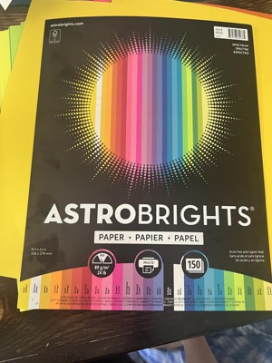 Astrobrights 150ct Colored Printer Paper - Spectrum : Target