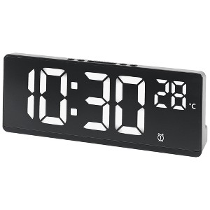 REGALWOVEN Voice Wake-Up Alarm Clock Dual Alarms 6.8"L x 0.9"W x 2.6"H1 Pc - 1 of 4