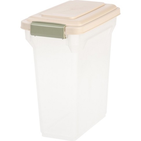 Iris Usa Airtight Pet Food Container With Casters, Navy : Target