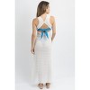 Women's SHORESIDE CROCHET COVERUP DRESS - Style U - 3 of 4