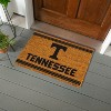 Evergreen University of Tennessee Logo Turf Mat, Brown- 28 x 16 Inches Indoor Outdoor Doormat - 2 of 4