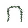 Good Tidings Classic Holiday 4- Piece Porch Set, Lit Wreath, Garland and 2 Trees - 3 of 4