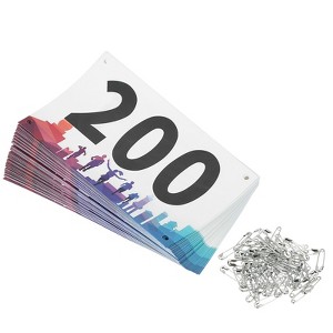 Unique Bargains Tearproof Basketball Running Bib Competitor Numbers - 1 of 4