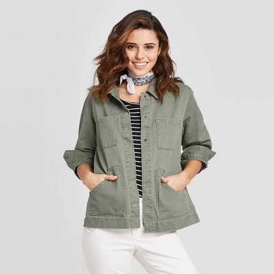 target olive green jacket