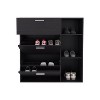 Airsurfer Shoe Storage Cabinet, 2 Tilt-Out Drawers, 1 Top Drawer, 3 Open Side Shelves, Vertical Design, Entryway or Bedroom Use - 3 of 4