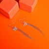 SOHI Women's Butterfly Drop Earrings - 2 of 3