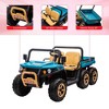 Ride On Truck, 24V 2 Seater Kids Electric Dump Truck 4WD UTV - Parent Remote, Electric Dump Bed & Bluetooth (6-Wheel) - 3 of 4