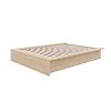 Nexera Full James Platform Bed Natural Blonde Oak: Engineered Wood, Minimalist Frame, No Box Spring Needed - 4 of 4