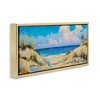 Stupell Industries Cloudy Beach Painting, 31" x 14" - 3 of 4