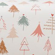 christmas trees multicolor