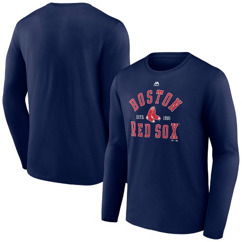 Mlb Boston Red Sox Men's Long Sleeve Core T-shirt - M : Target