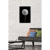 Trends International Tom Quartermaine - Black and White Dandelion Framed Wall Poster Prints - 2 of 4