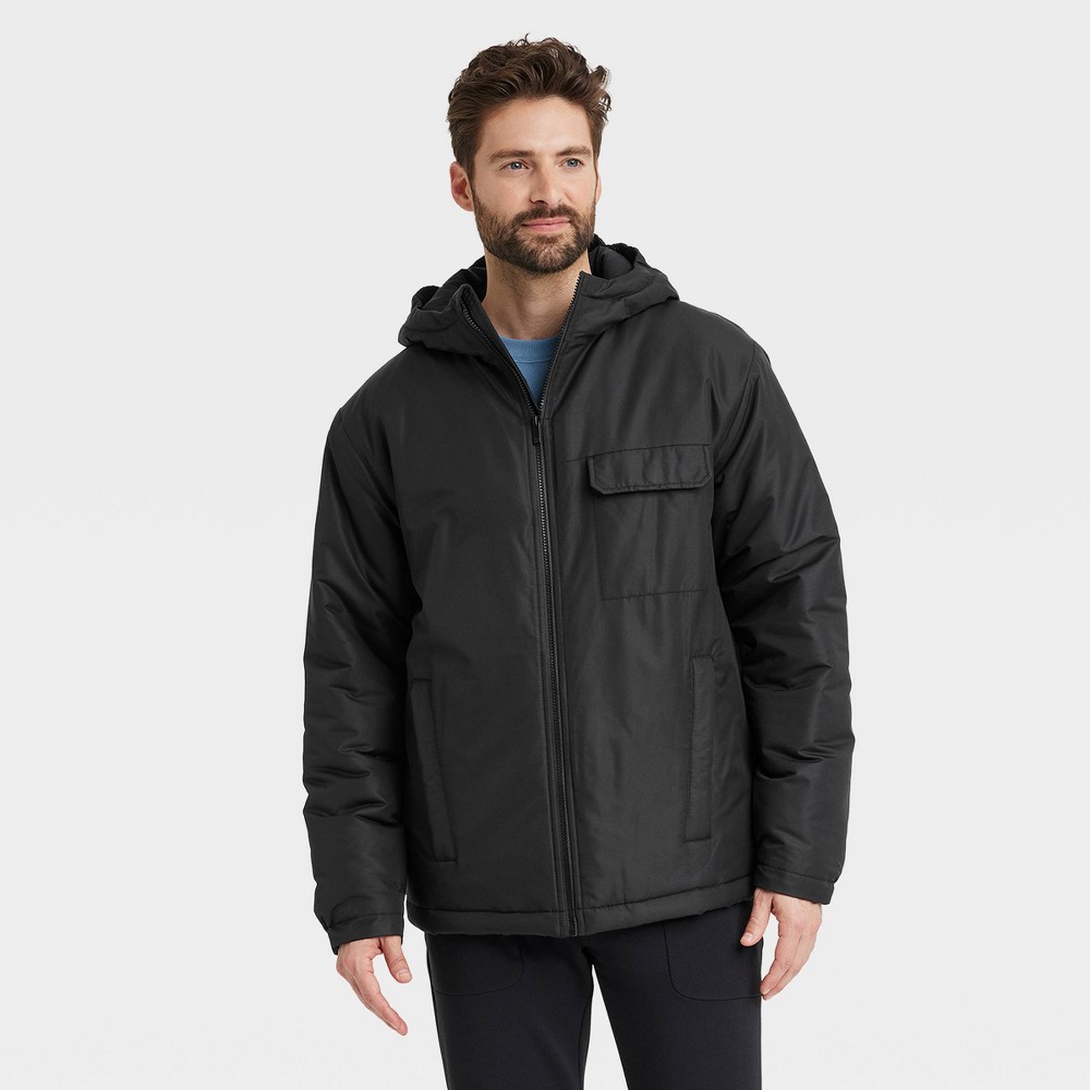 Size XL Men's Winter Jacket - All in Motion™ Black 