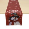 Unique Bargains Christmas Table Runner Polyester Red White 71x14 Inch 1Pc - 4 of 4