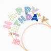 Meri Meri Happy Birthday Glitter Headband (Pack of 1) - 2 of 3