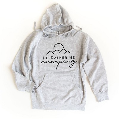 Simply Sage Market Women's Graphic Hoodie I'd Rather Be Camping