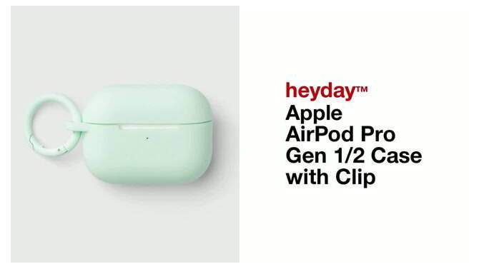 Apple AirPods Pro (1/2 Generation) Case with Clip - heyday™, 2 of 5, play video