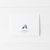 Thank You Greeting Card Pack (3ct) "Oh Thanks Hydrangea Basket" by Ramus & Co - 3 of 4