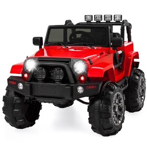 Best Choice Products 12V Kids Ride On Truck Car w/ Remote Control, Spring Suspension, Bluetooth, LED Lights - 1 of 4