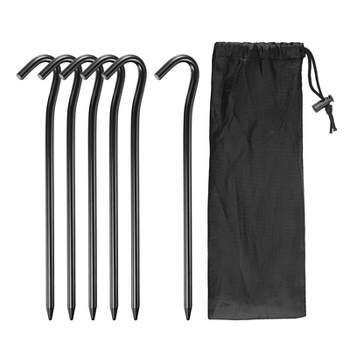 Moose Supply 18 X 5/8 Heavy Duty Steel Tent Stake Ground Peg, 10 Pack :  Target