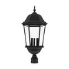 Livex Lighting Hamilton 3 - Light Lantern in  Black - 2 of 4