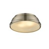 Golden Lighting Duncan Flush Mount - 14" - 4 of 4