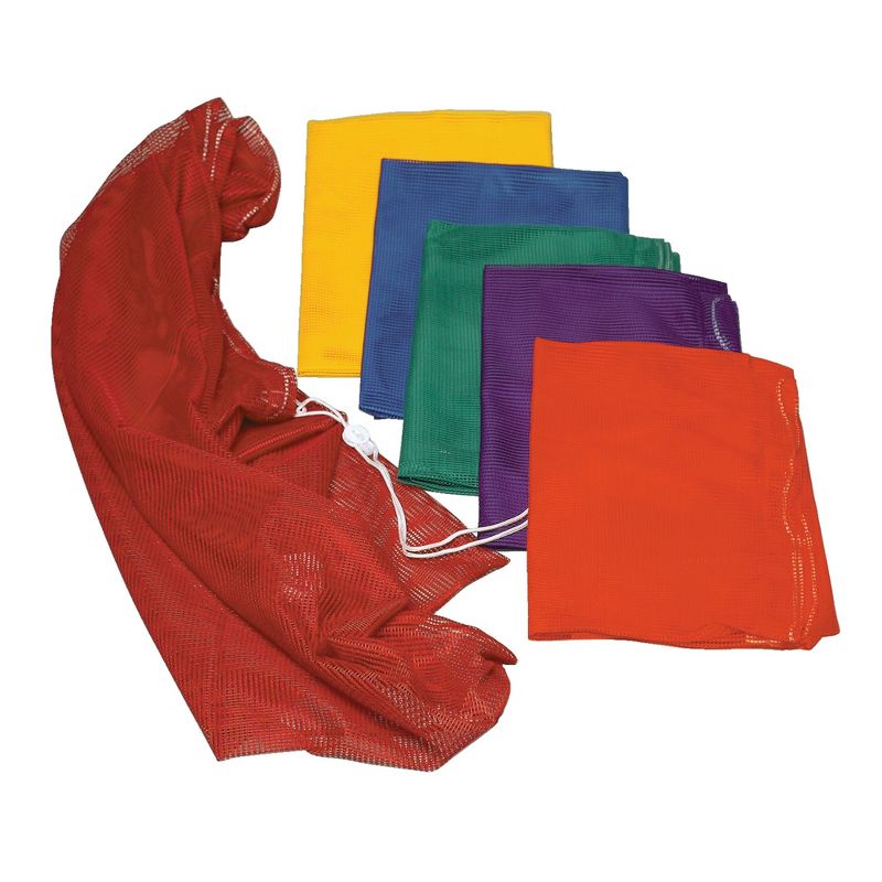 Sportime Heavy-Duty Mesh Storage Bags, 24 x 36 Inches, Assorted Colors, Set of 6, 1 of 3