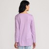 Lands' End Women's Supima Cotton Adjustable 3/4 Sleeve Boatneck Tunic - 2 of 4