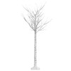 vidaXL Christmas Tree 156 LEDs 5 ft Cold White Willow Indoor Outdoor - 4 of 4