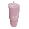 Zak Designs 40oz Stainless Steel Vacuum Insulated Tumbler with Silicone Straw - 3 of 4