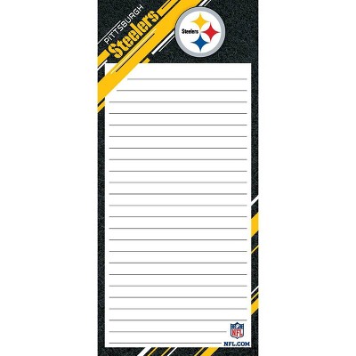 NFL Pittsburgh Steelers 4.5"x9.25" Mini List Pad