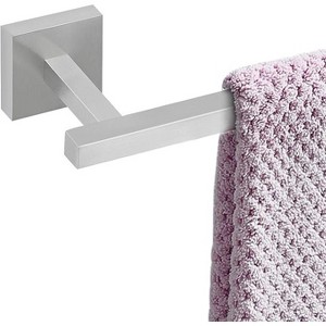 Towel Bar Brushed, 25 Inch 304 Stainless Steel Bathroom Towel Rack, Towel Holder Bathroom Accessories Wall Mounted, Total Length 27 Inch - 1 of 4