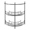 Lavish Home Pedestal Under Sink Organizer, Black - 4 of 4