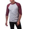 Pro Club Men's Comfort Baseball Tee Crew Neck T-Shirt - 4 of 4
