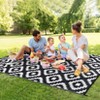 coucheta Outdoor Rugs for Patio, Waterproof,  Reversible, Plastic Straw Rugs, Camping Outdoor Carpet for RV Deck Balcony Porch Picnic Beach Decor - 4 of 4