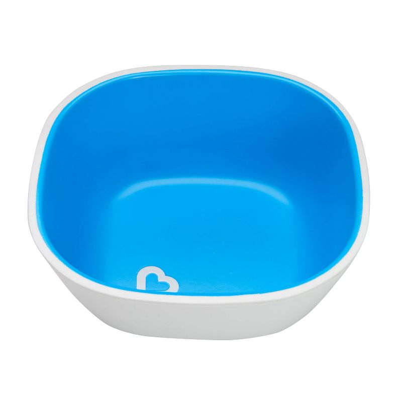 Munchkin Splash Toddler Bowls - 2pk - Blue/Green, 4 of 5