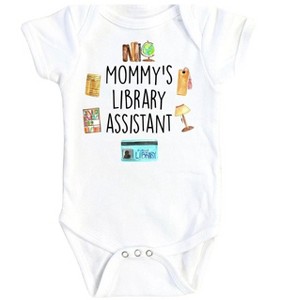 Librarian Mommy - Baby Boy Girl Clothes Infant Onesie® Funny Cute Newborn 1A GS1 - 1 of 1