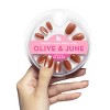 Olive & June Press-On Fake Nails - S Round - Cinnamon Velvet - 42ct - 4 of 4