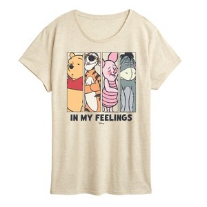 Women's - Winnie The Pooh - In My Feelings Short Sleeve Graphic T-Shirt - 1 of 4