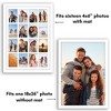 Americanflat 18x26 Collage Picture Frame - Use as Sixteen 4x6 Picture Frame Openings or One 18x26 Photo Frame Made of Engineered Wood - White - 4 of 4