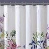 NY Garden Bloom Shower Curtain - Christian Siriano: Botanical Design, Polyester, Machine Washable - 4 of 4
