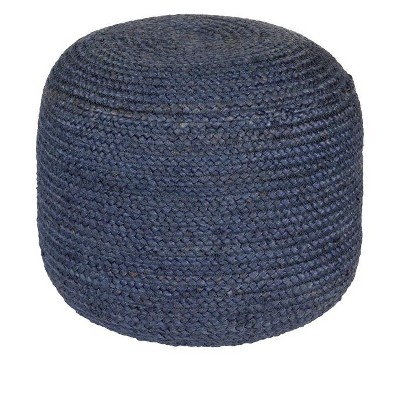 Mark & Day Hardegg 16"H x 20"W x 20"D Natural Fiber Pouf