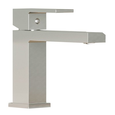 BWE Single-Handle Single-Hole Modern Bathroom Faucet For Sink Drip-Free Vanity Sink Faucet
