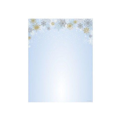 Great Papers Snowy Day Seasonal Letterhead Multicolor 25/Pack (2023049) - image 1 of 1