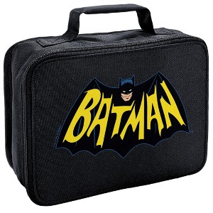 Batman 1966 Tv Series Logo Insulated Soft Sided Lunch Box - 1 of 4
