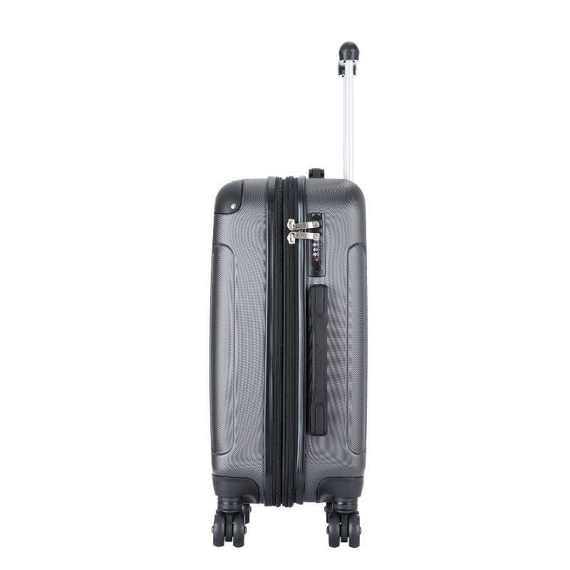DUKAP Intely Hardside Carry On Spinner Suitcase with Integrated USB Port, 4 of 11