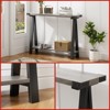 Console Table for Entryway, 2-Tier Entry Table with Storage, 43.3" Narrow Console Tables - 4 of 4