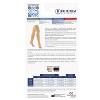 Truform 20-30 mmHg Compression Stockings for Men and Women, Thigh High Length, Dot-Top, Open Toe - 4 of 4
